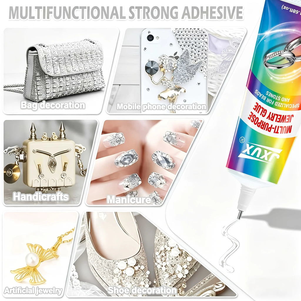 B7000 2907 Jewelry Craft Adhesive 50ml/1.68fl.oz (4 Pack) B-7000 Multi-Purpose Glue