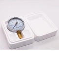 100mm Diameter Calibratable mbar Pressure Meter mbar Gauge Adjustable Gas Micro Pressure Gauge Manometer