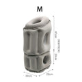 Flocking Sleeping Pillow Inflatable Pillow Waist Cushion Travel Abroad Portable Long Distance Aircraft Lunch Rest Pillow