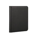 9/12 Pocket Leather Trading Card Album Folder - 360/480 Side Loading Pocket Binder Full Zipper for Game Cards & Sports Cards