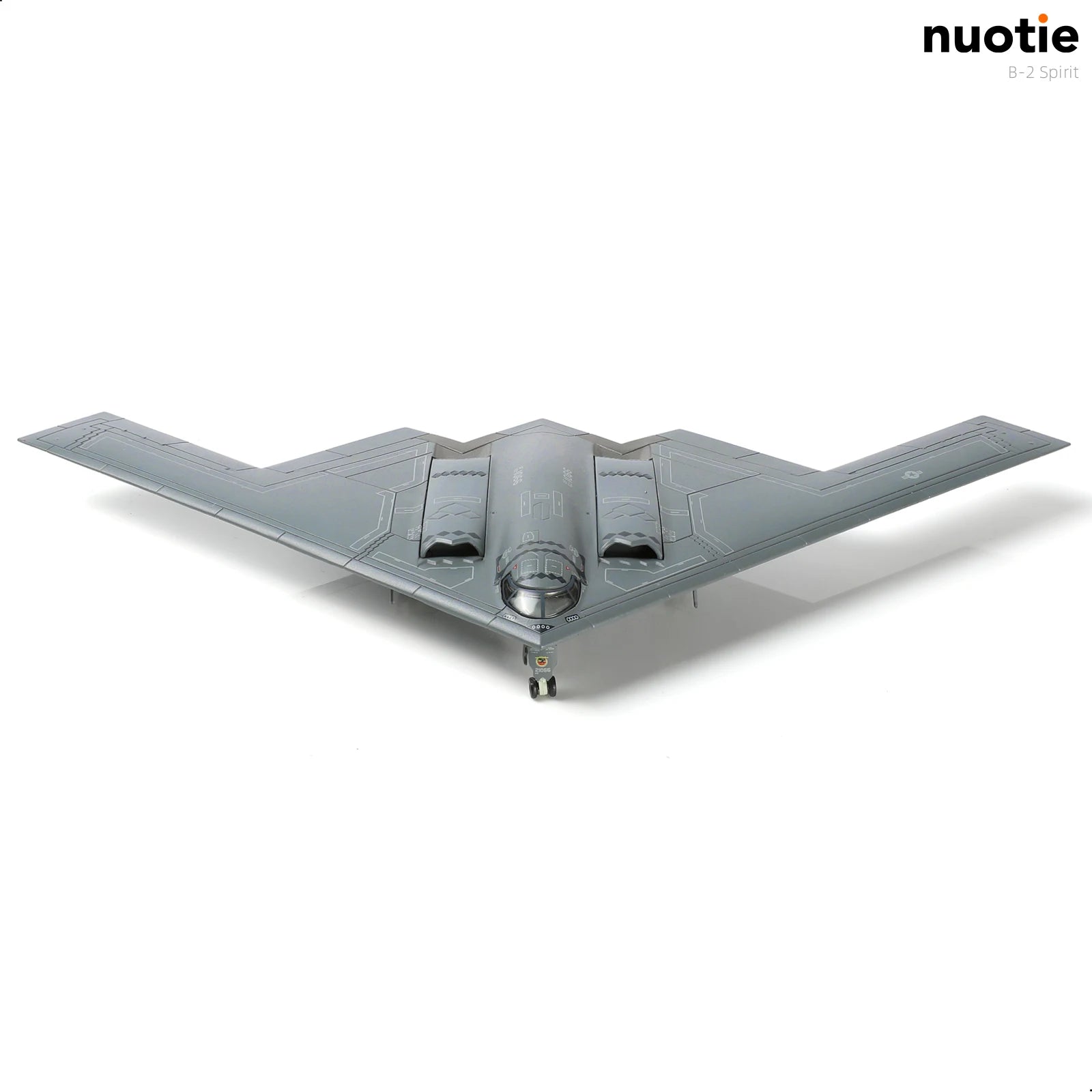 NUOTIE 1/200 B-2A Spirit Stealth Strategic Heavy Bomber AF 82-1066 Metal Diecast Model with Stand Adult Collection Gift