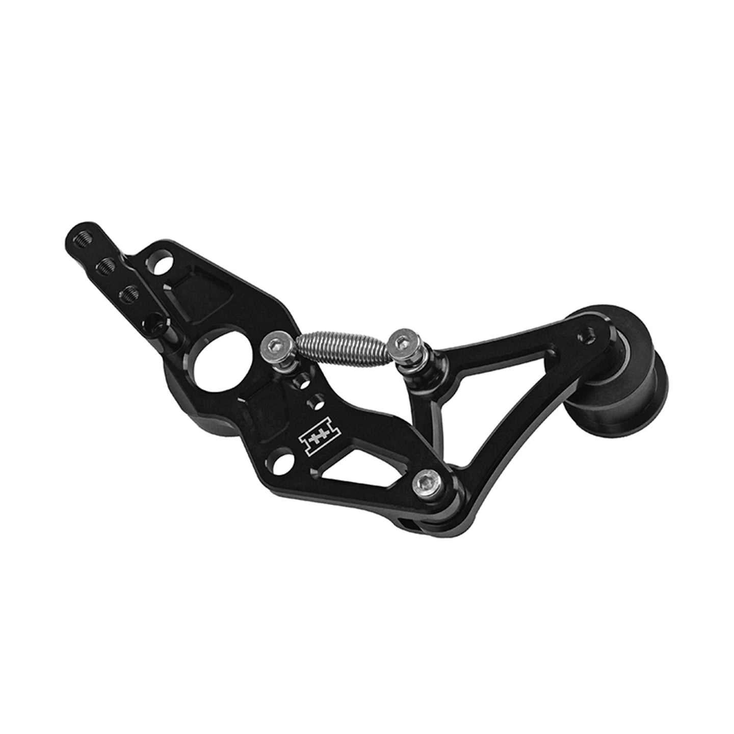 Black3 Aluminum Chain Tensioner for 2009-later Touring Motorcycle Road Glide Street Glide Front Wheel Chain Adjuster Guide