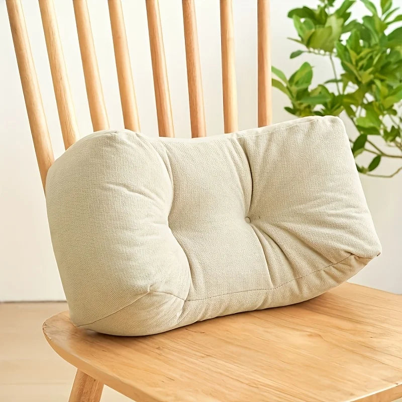 Thickened Lumbar Support Pillow Space Themed Chenille Polyester Filling Multi-Functional Office Chair Home Decor Back Cushion