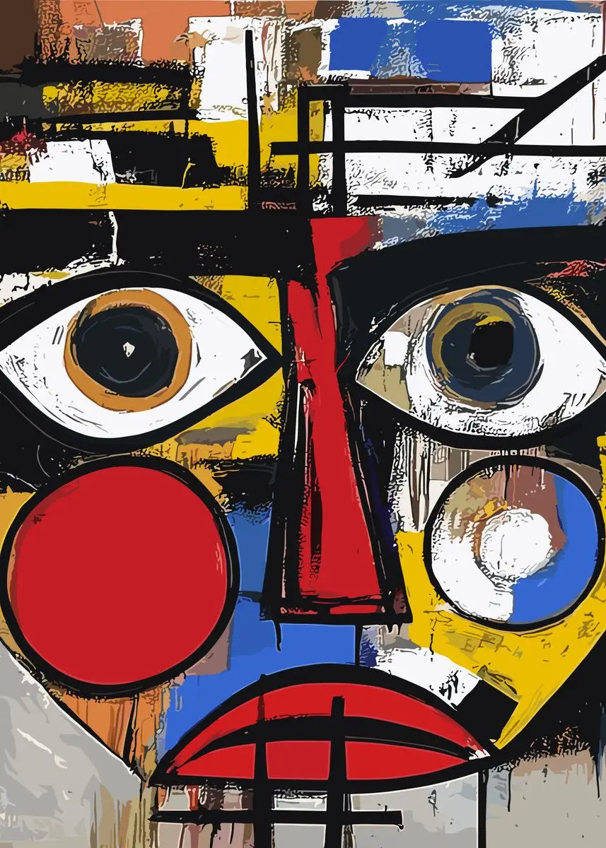 Abstract Figure Portraits Crocodile King Skull Graffiti Art Poster Canvas Painting Print for Living Room Home Decor Cuadros