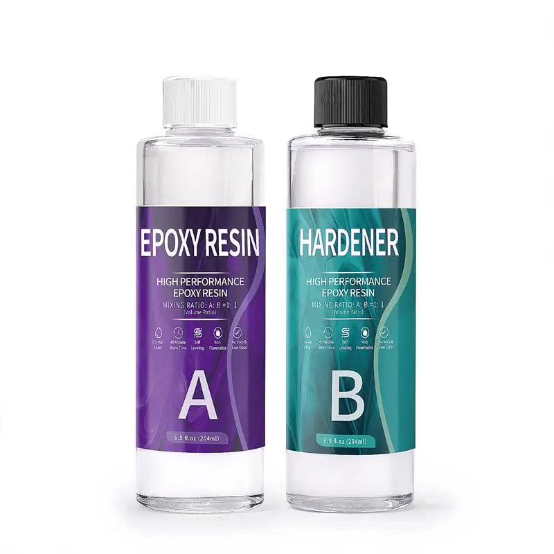 1:1 AB Resin Epoxy Glue High Adhesive Hardener Crystal Gel For DIY Resin Jewelry Making Accessory Gum Intarsia Adhesives Sealers