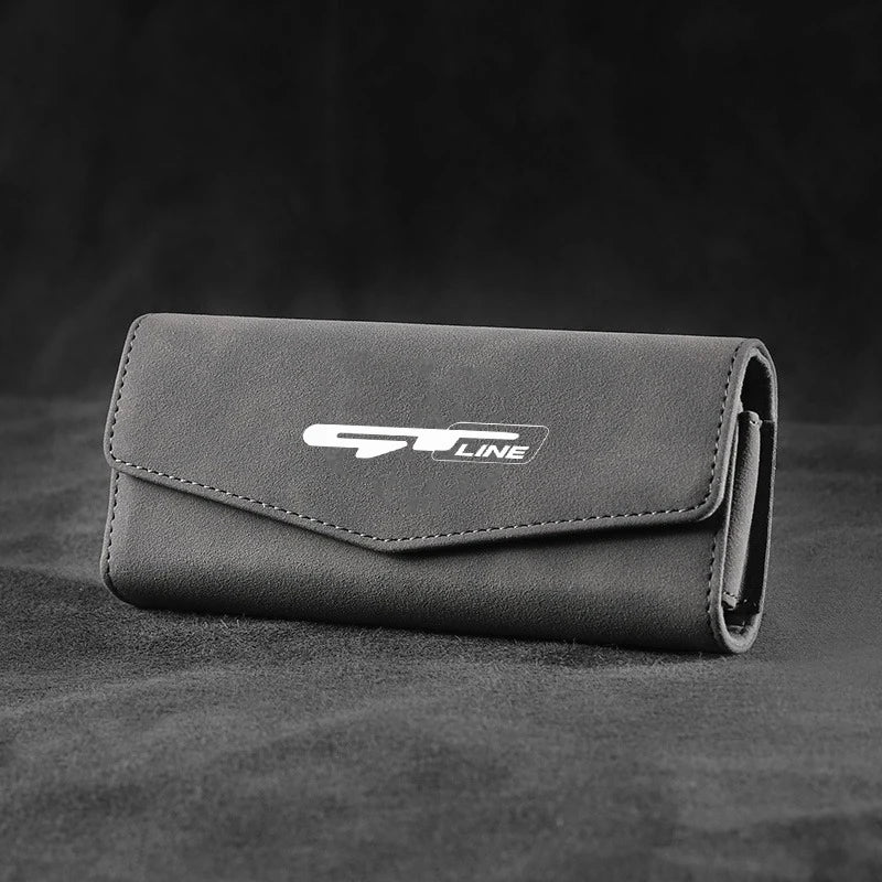 Car Glasses Case Sunglasses Storage Box Clip For KIA GT LINE K3 K4 K5 Sorento Ceed Soul VENGA KX5 RIO Sportage Accessories