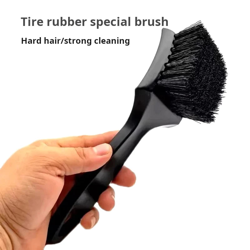 Universal Wheel Tire Cleaning Tools Car Tire Wheel Rim Cleaning Brush Detailing Brushes Wash Towel Auto Accessories