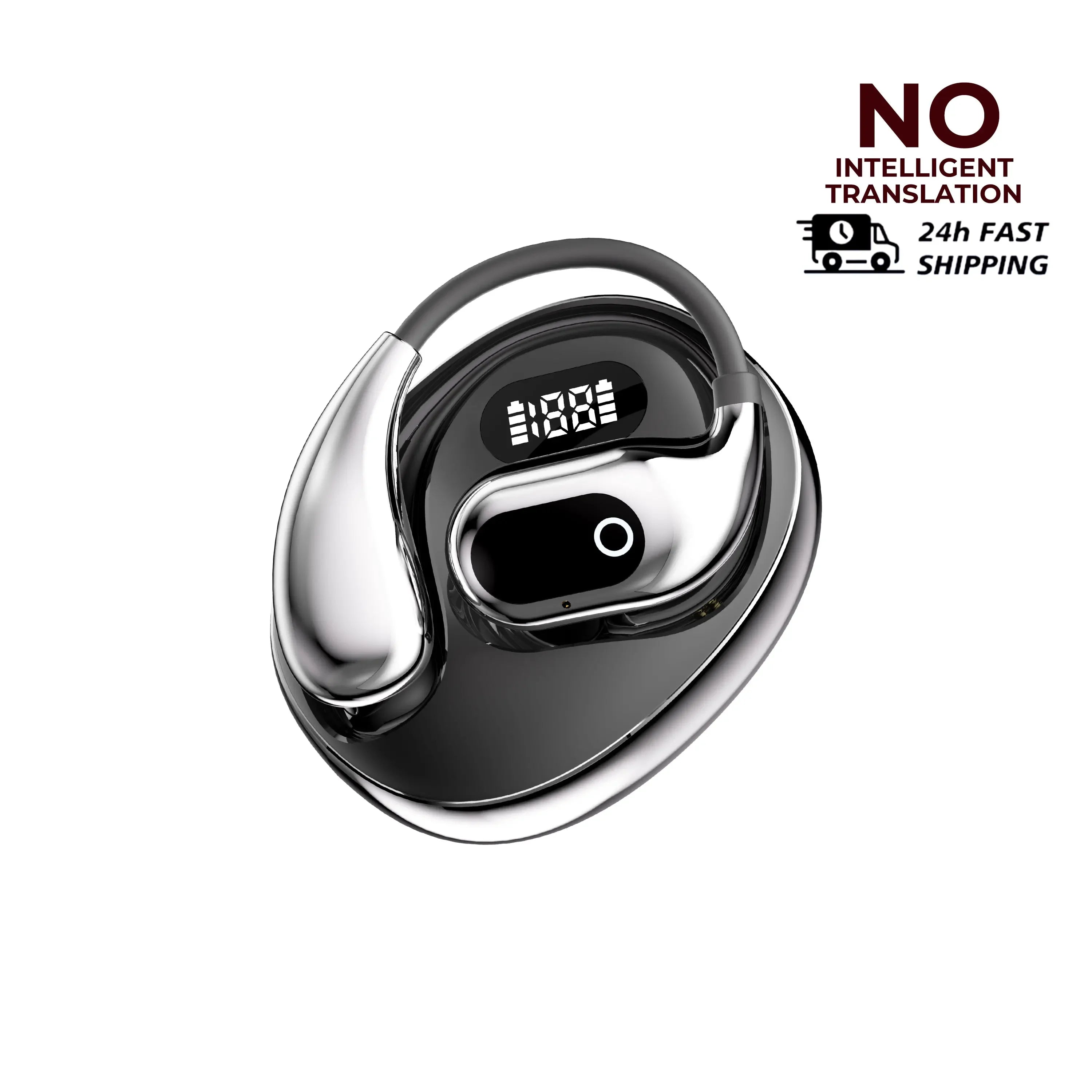 XG99 Translator Headphones 144 Languages Real Time Two-Way Translation Bluetooth Headset Waterproof Earbuds for Business Travel