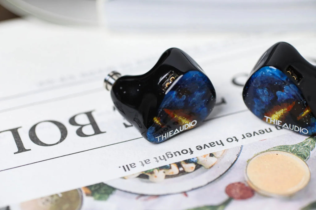 Pre-order THIEAUDIO Origin 1DD+4BA+2EST+1BC Quadbrid IEM Hifi Headphones with Custom Upgraded Cable for Audiophiles Musicians