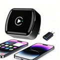 Wireless CarPlay Adapter 2025 Upgrade Convert Wired to Wireless Mini USB Dongle Fast Stable Connection for iPhone Apple CarPlay