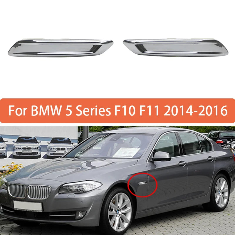 Fender Lights For BMW F10 F11 528I 535I 535D 550I 2014 2015 2016 Turn Signal Side Marker Light 51137336645 51137336646