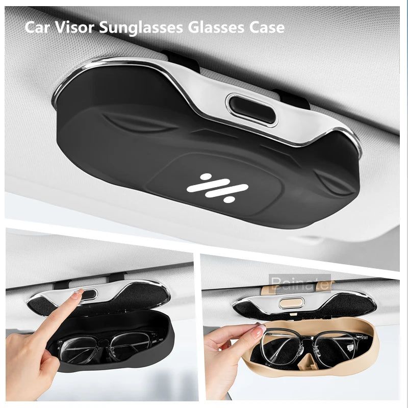Car Visor Sunglasses Glasses Case Glasses Holder Clip Box Car Lenses Holder, For IM LS7 L7 L6 LS6 IM6 IM5 LS9 2025, Accessories