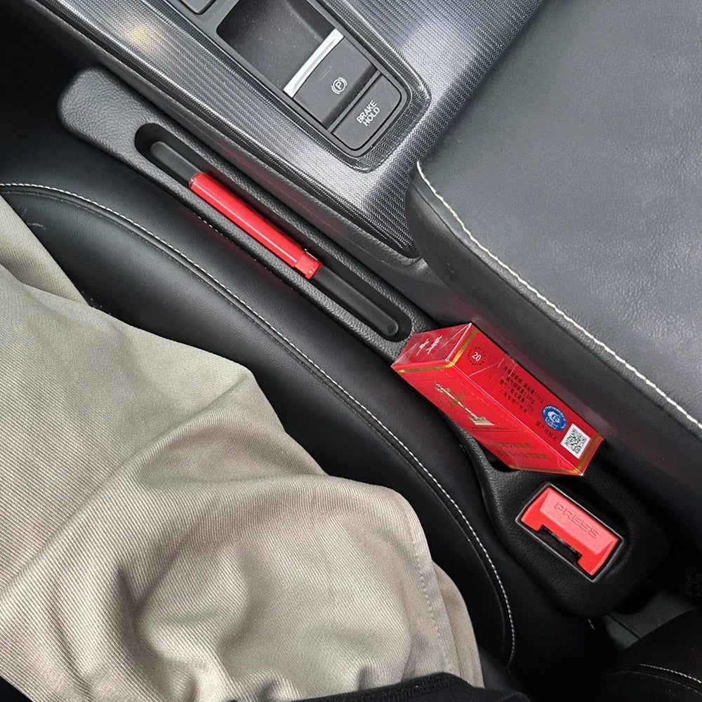 1 Pair Car Seat Gap Filler Side Seam Plug Strip Leak-proof Filling Strip For All Car Model Wallet Phone Holder Car Accessories