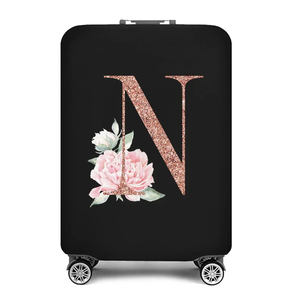 Stretch Luggage Covers 18-32 Protector Travel Luggage Suitcase Protective Cover Rose Gold Series Dust Covers Travel Organizer