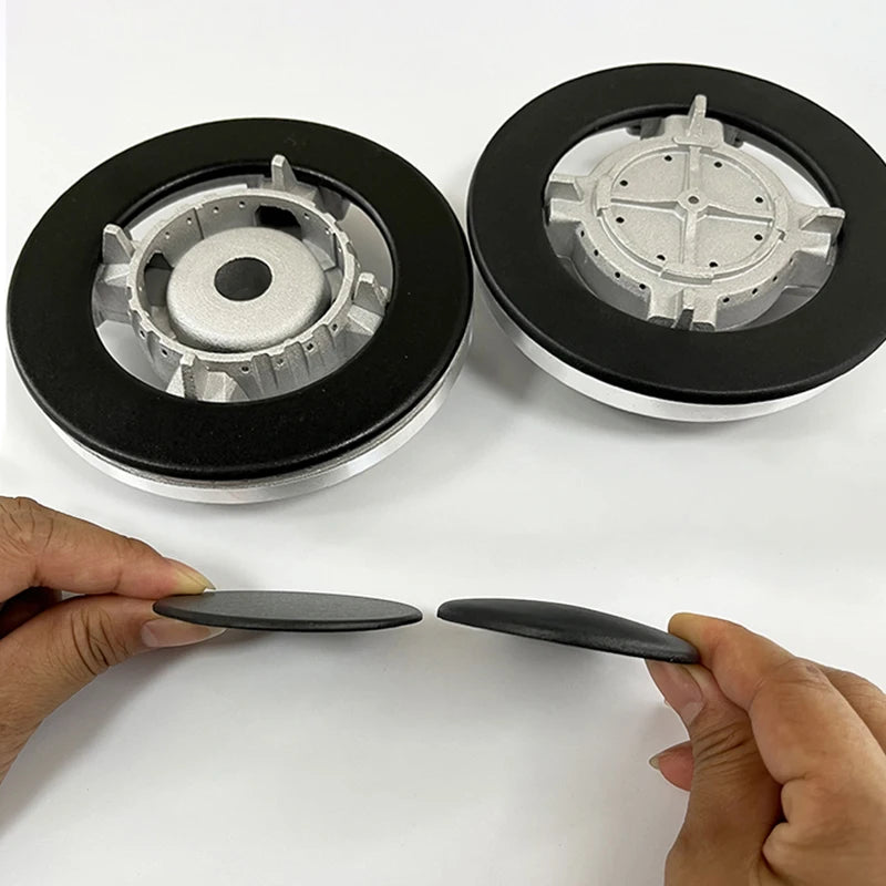 heavy 3mm thick stove parts 130mm big burner with high temperature resist aluminum base seat