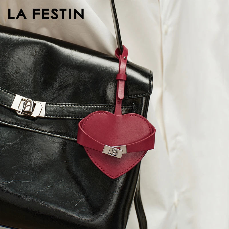LA FESTIN Original Brand Love Pendant Women 2026 New High-End Luxury Bag Accessories Hanging Decorative Gift