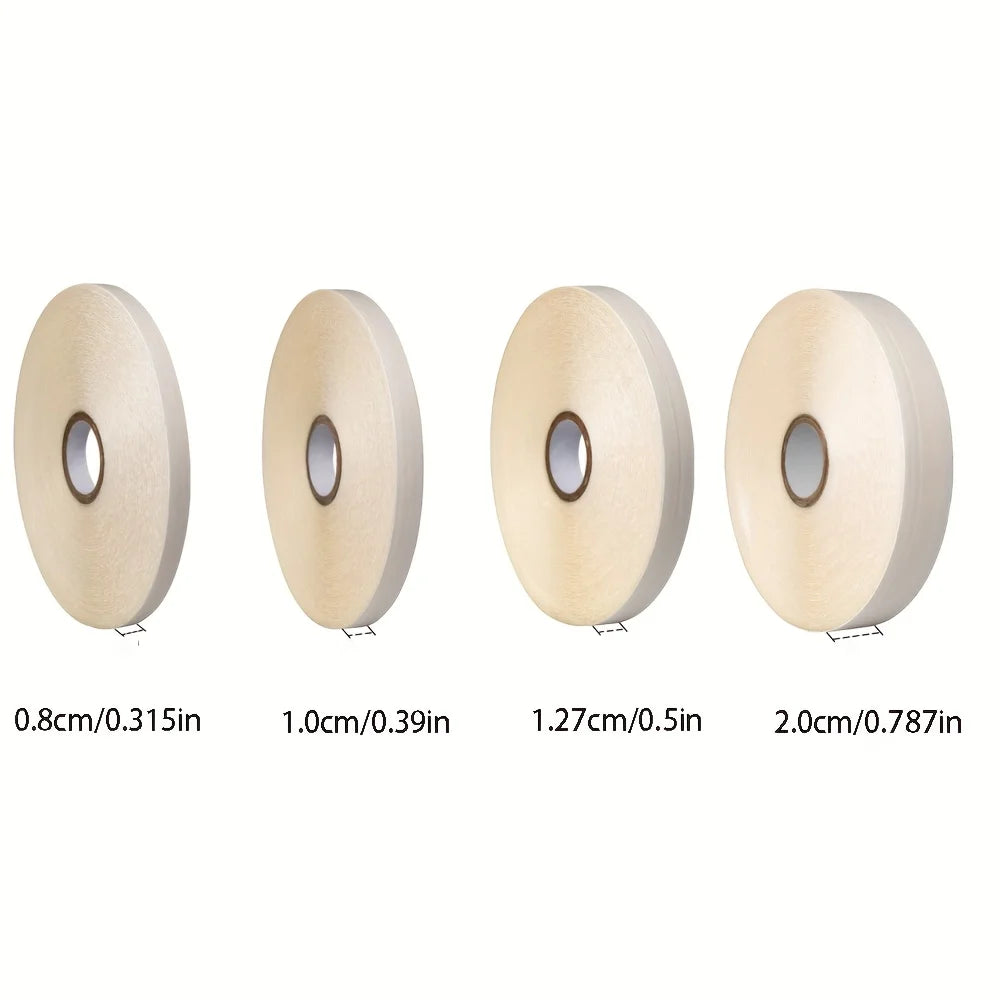 All with Box 0.8/1.0/1.27/2cm Width 3/12/36 Yards White Ultra Hold Tape Double Side Tape Lace Front Tape Hair Tape Wig Tape