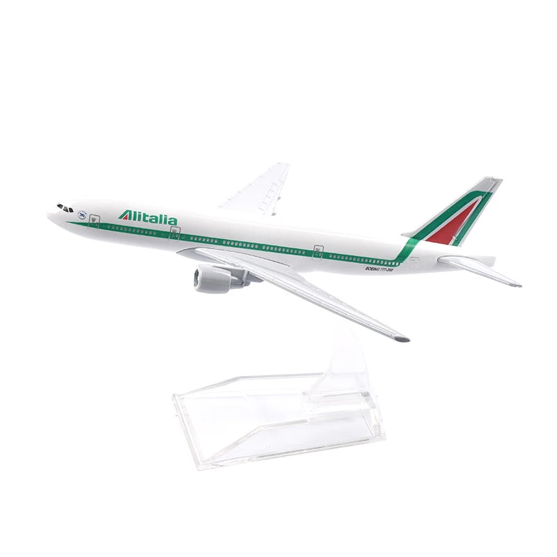 JASON TUTU  Aircraft Model Boeing 747 B787 B777 Planel Airplane Airbus A380 A320 Diecast Metal 1/400 Scale Planes Collect Gifts