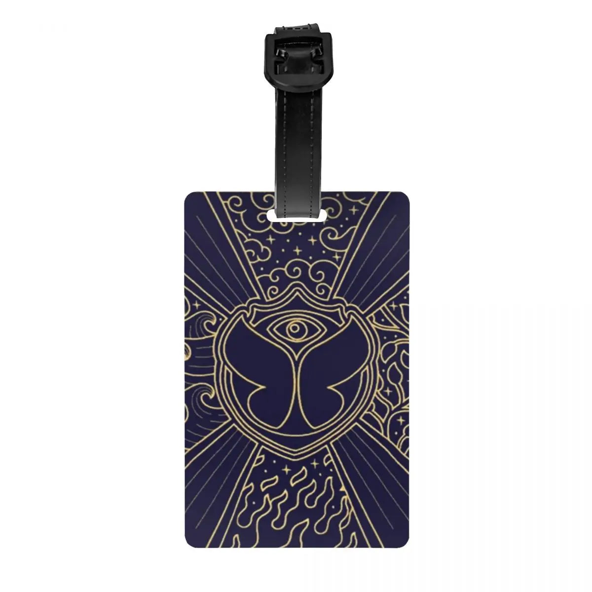 Custom Tomorrowland Luggage Tag Privacy Protection Belgian Electronic Dance Music Festival Baggage Tags Bag Labels Suitcase