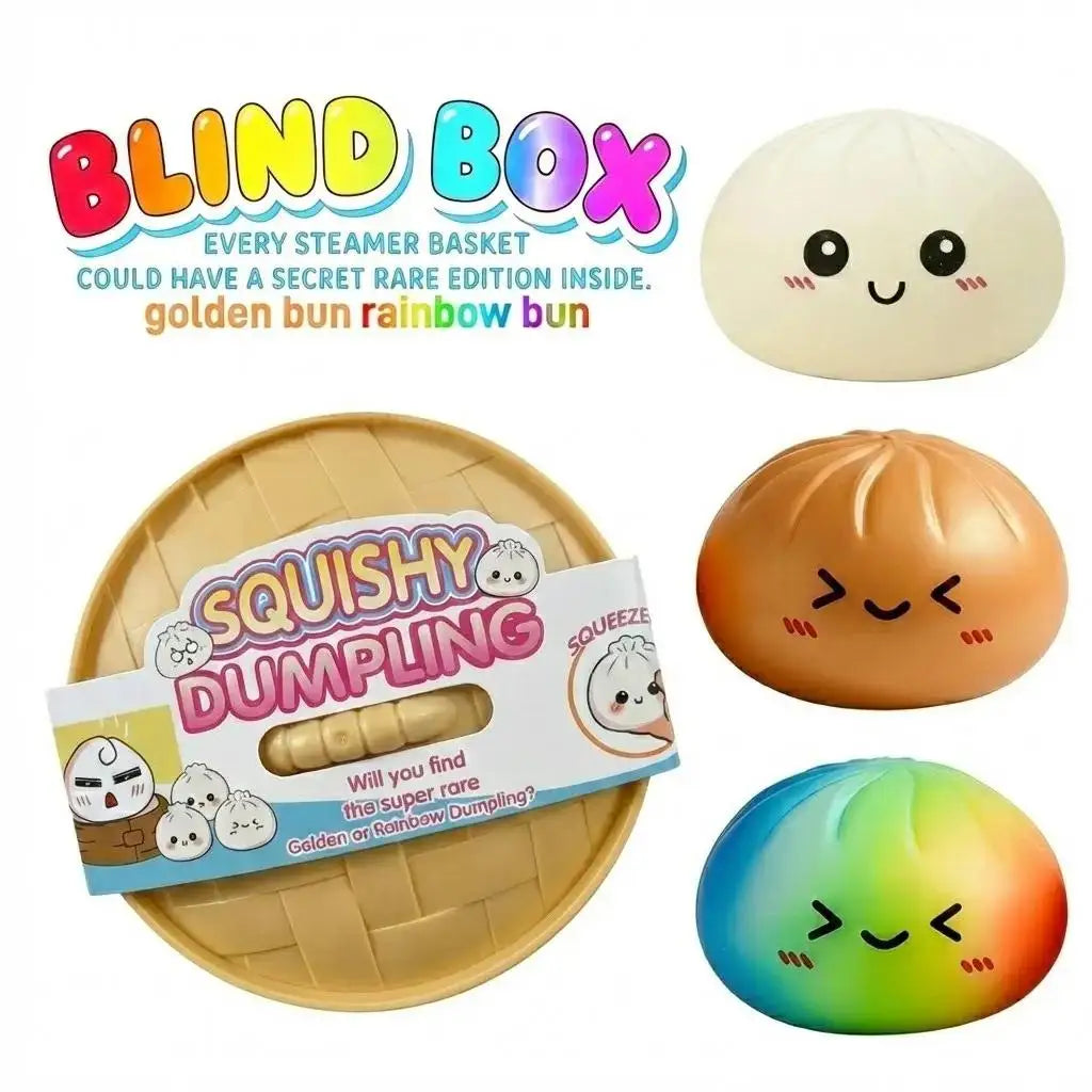 100+Pcs Surprise Box Toys Novelty Stress Relief Assorted Squishy Figures Blind Box Fun Mystery Fidget  Stress Relief Surprise
