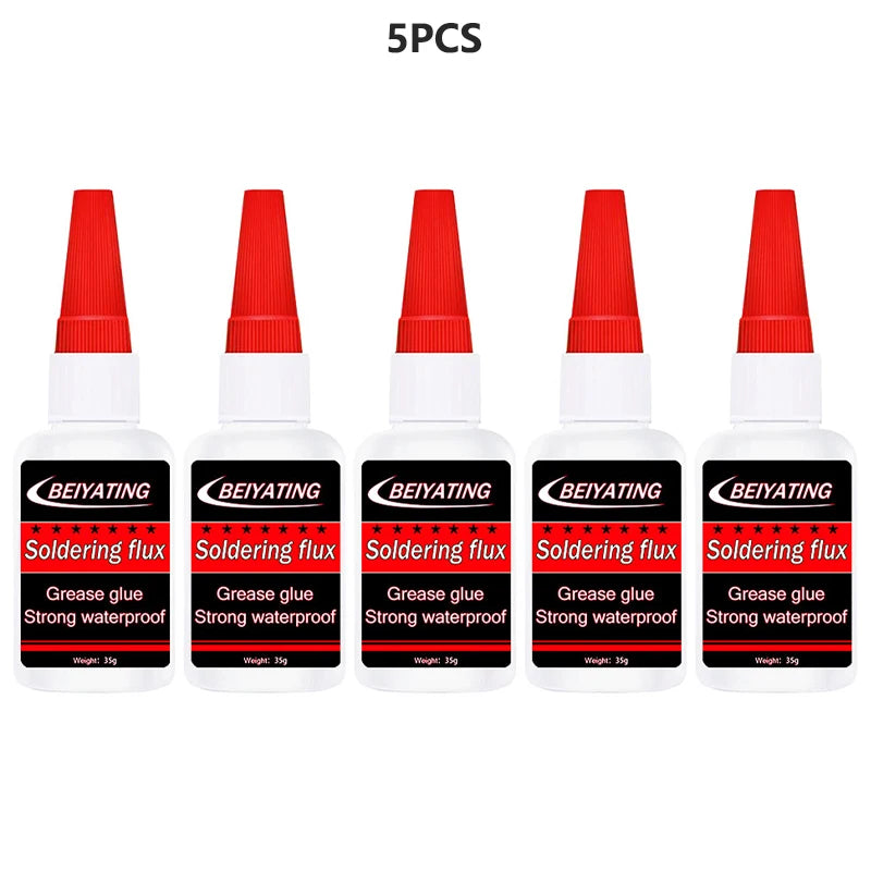 35g 50g Industrial Grade Welding Glue High Strength Quick Dry Adhesive for Metal Rubber Plastic Wood Ceramic