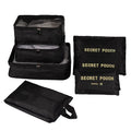 6/7PCS Set Travel Organizer Storage Bags Multifunction Packing Cube Bag For Clothes Tidy Portable Wardrobe Suitcase Pouch Case