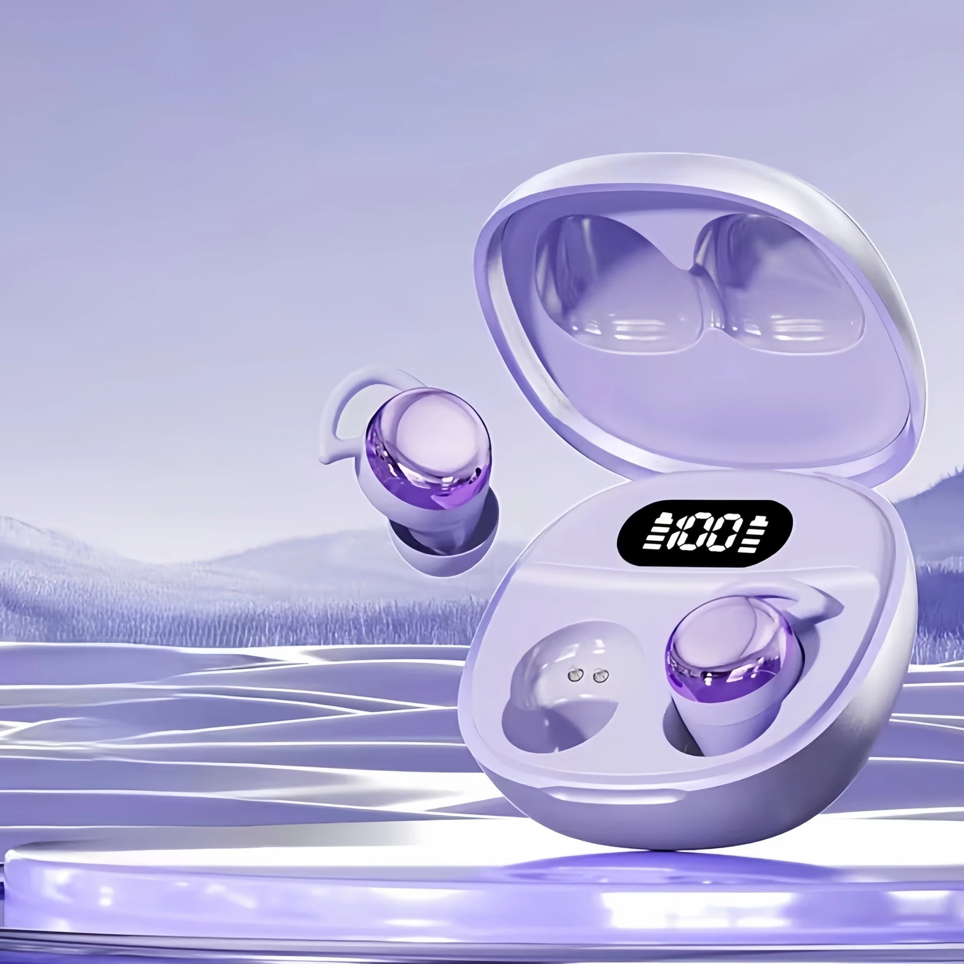 Cute mini wireless earphones, in ear Bluetooth earphones, invisible sleep earphones