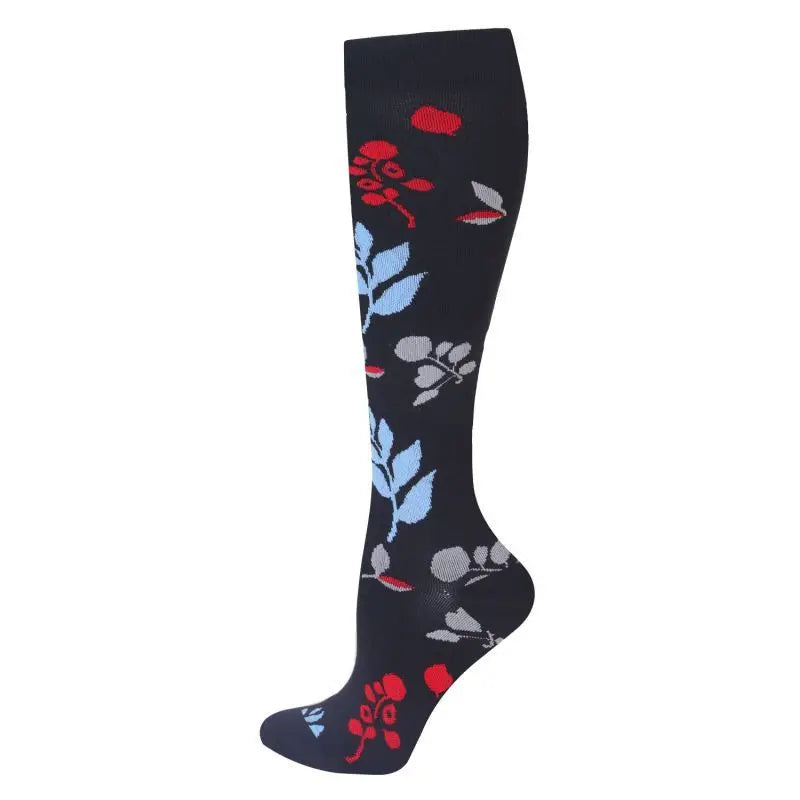 Compression Socks for Men and Women Medical Althetic Diabetes Varicose Veins Sports Socks for Running Cycling Travel Flight