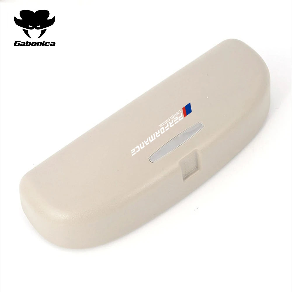 ABS New Car Sunglasses Holder Sun Glasses Box Eyeglasses Case for BMW X1 F48 X3 F25 X5 G05 F10 F11 F20 I3 Interior Accessories