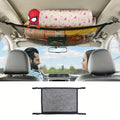Adjustable Double-Layer Car Ceiling Net Bag - Suitable for SUVs, long-distance travel storage bags, and can be used for tents,