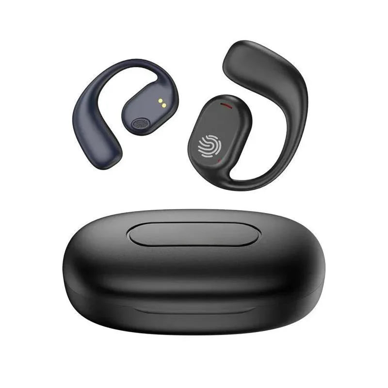 Lenovo New Wireless Bone Conduction Earphones Ear Hook Bluetooth 5.4 Headphones HiFi 9D Stereo Noise Earphones Outdoor Sports