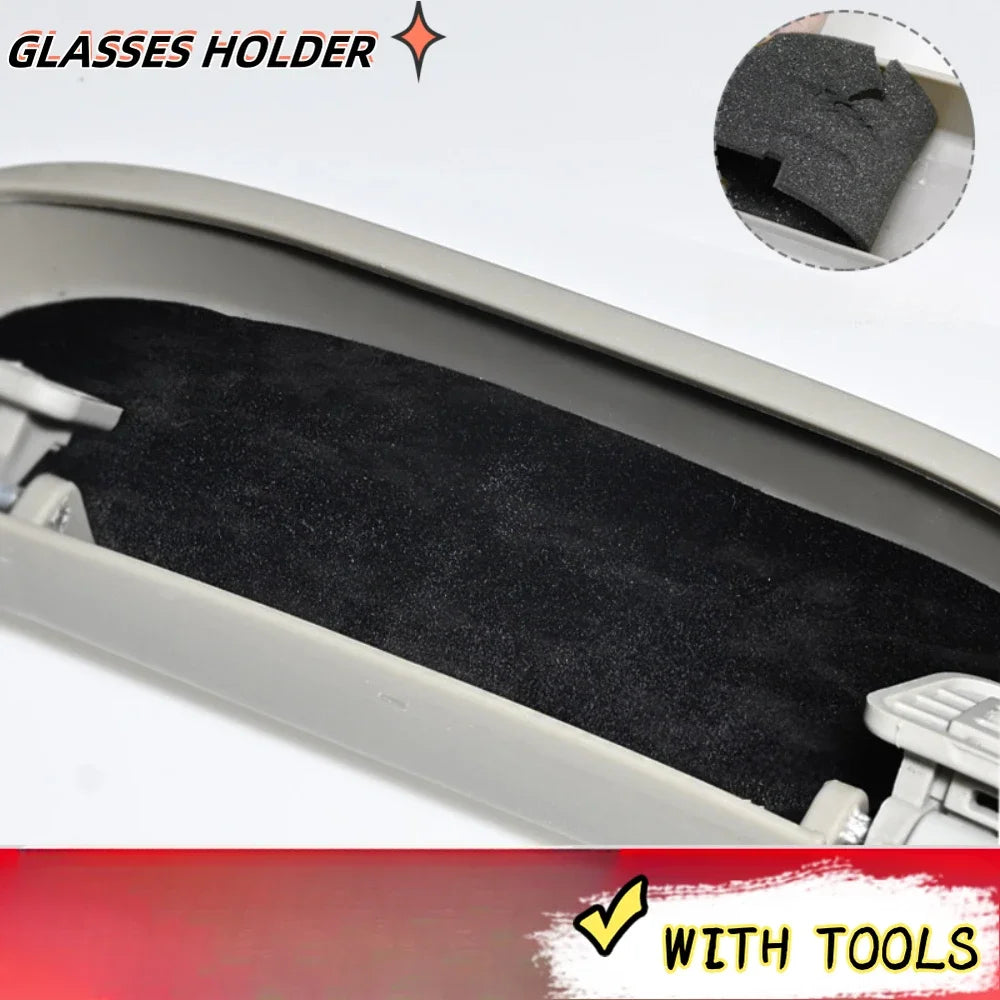 For Land Rover Freelander Discovery 3/4 Evoque Glasses Case ABS Car Sunglass Holder Storage Box Accessories