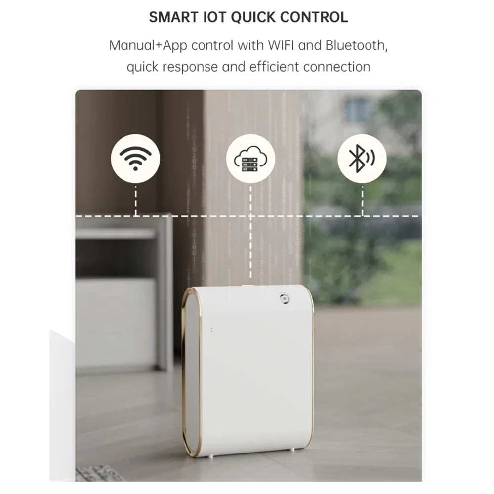 Smart Aroma Diffuser Waterless Scent Diffuser Intelligent Machine Air Fresheners For Home Scent Machine Room Fragrance WIFI