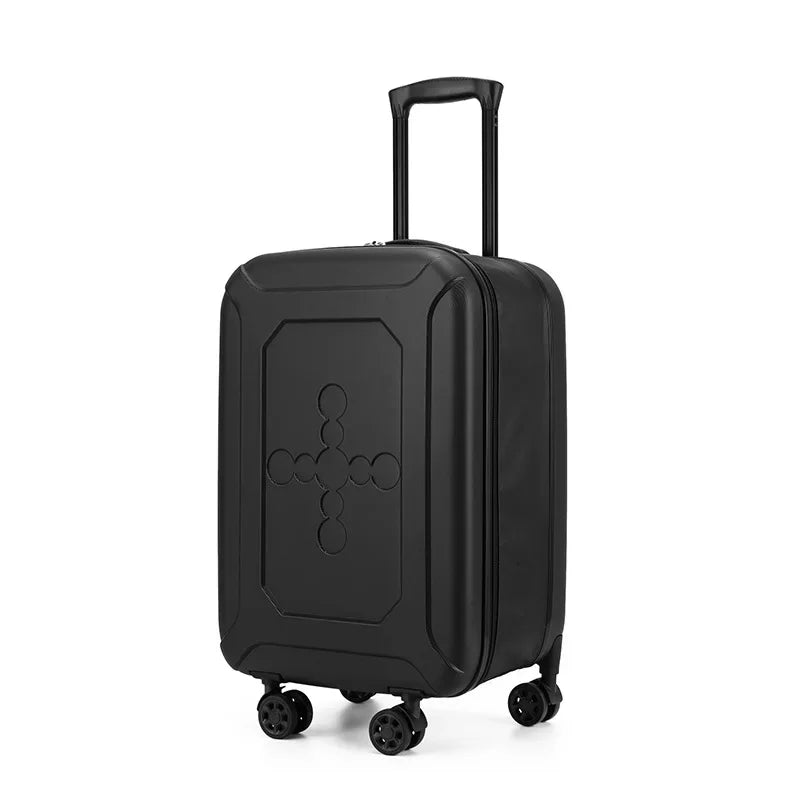 20/24 Folding Trolley Bag Luggage Case for Business Travel Lightweight Foldable School Suitcase Fashion Trunk Boarding Bag