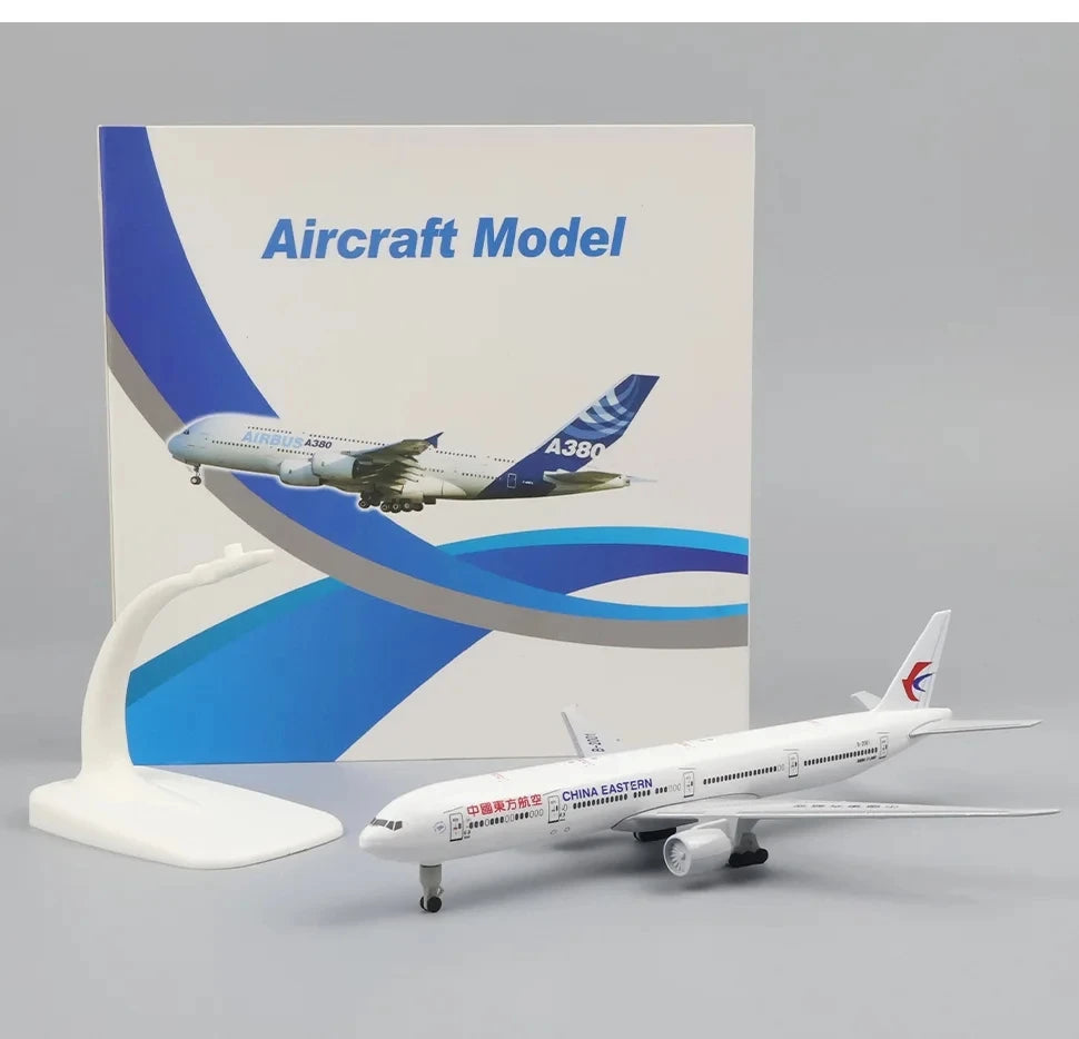 20cm Metal Scale Aircraft Air China Eastern Airlines 777 B777 Airways Aeroplane Airplane Kids Toys Collected Gift By Aviation