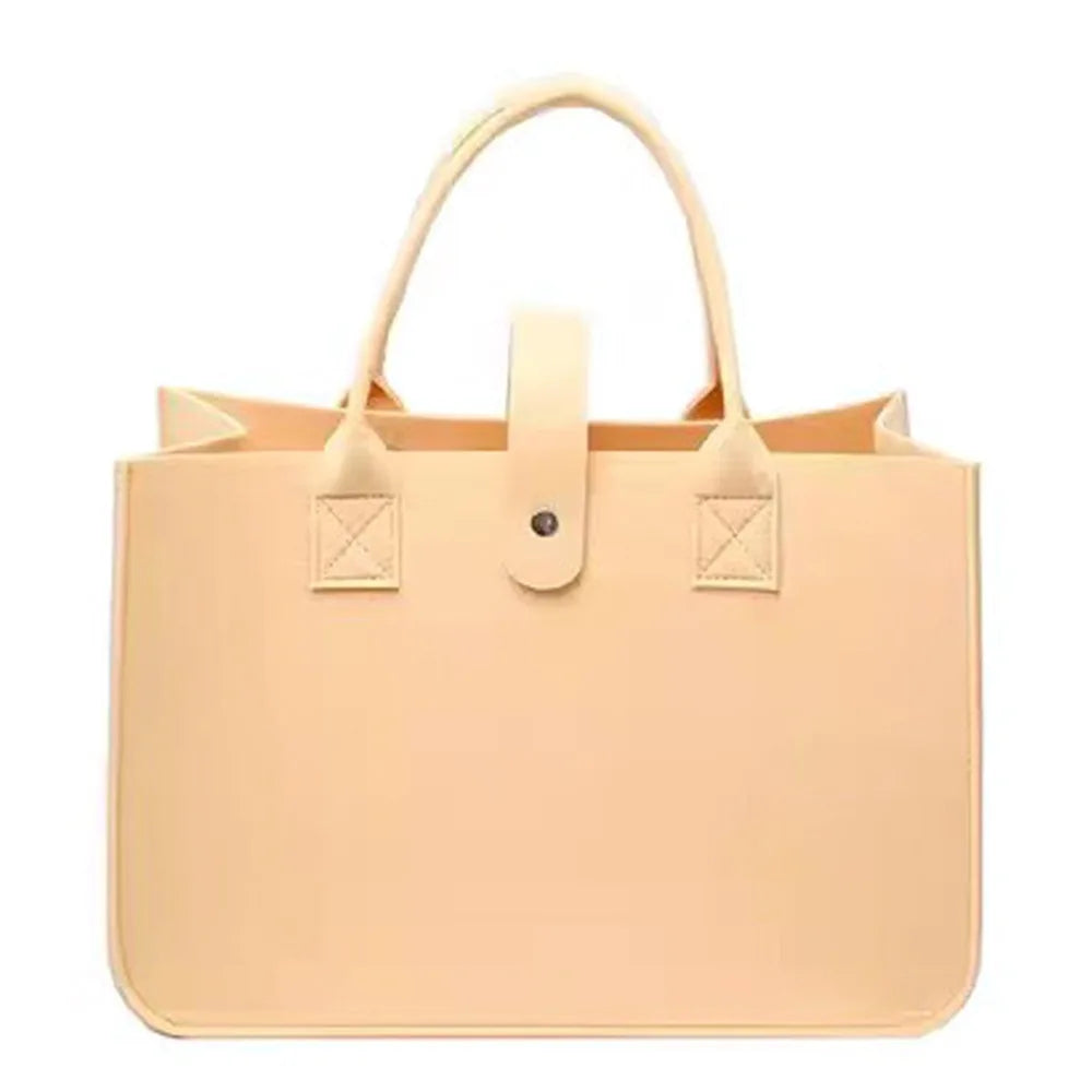 New Felt Felt Shoulder Bag Toy Sundries Large Capacity Messenger Bag Storage Organizer Crossbody Handbag Women