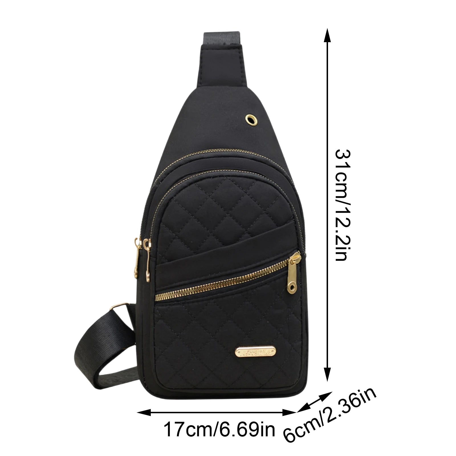  Trending! Livrdious Sling Bag for Women Men, Chest Bag Daypack Crossbody for Travel Sport Running Hiking Small Sling Bag