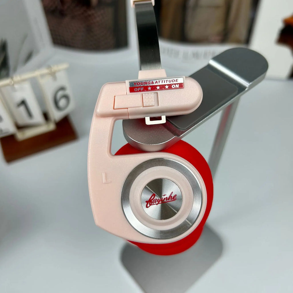 Original Bluetooth5.3 Wireless Headphones Sports Earbuds Retro Foldable Headset Stereo Gaming Noise Reduction Fashion Earphone