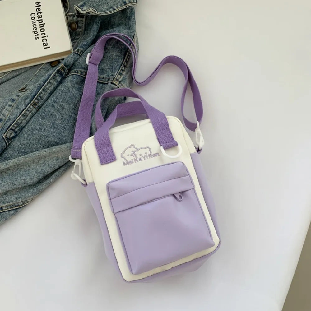 New Transparent Doll Display Bag Casual Cute Shoulder Bag Girl Trendy Crossbody Bag
