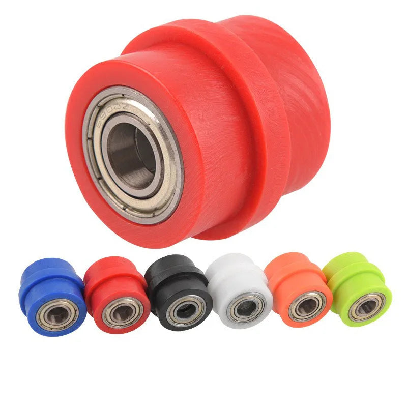 8/10mm Drive Chain Roller Pulley Wheel Slider Tensioner Wheel Guide For Enduro Motorcycle Motocross PIT Dirt Bike ATV CRF CR XR