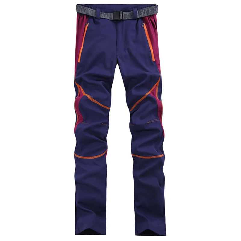 TRVLWEGO Summer Women Pants Camping Hiking Female Quick-Dry Elastic Sun-Protective Fishing Racing Cycling Bike Trekking Trousers