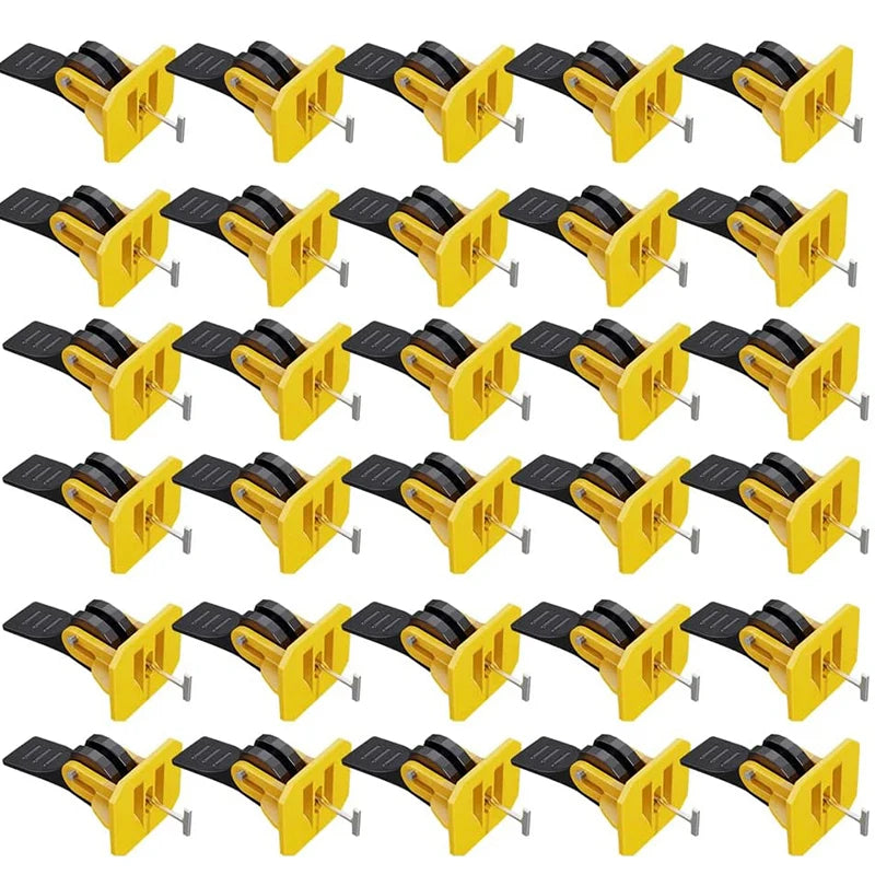 200PCS Reusable Tile Leveling System For Leveling Floor Tiles Hand Tile Leveling Device Construction Tools Parts Set