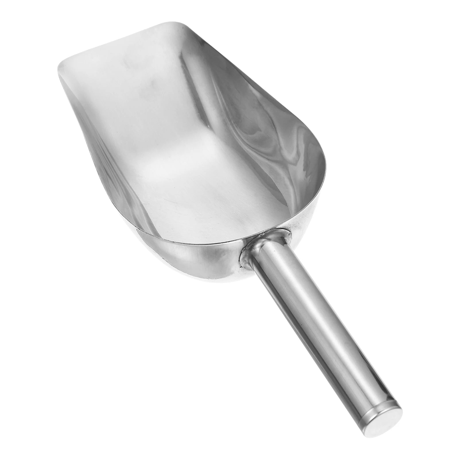 Stainless Steel Ice Scoop Rice Scoop Multi Functional Smooth Ergonomic Handle Kitchen Bar Refrigerator Practical