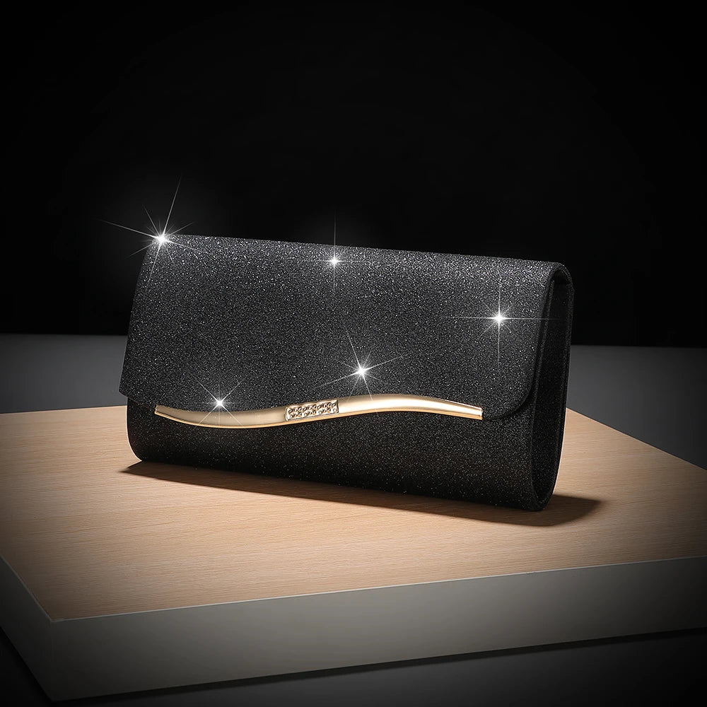 New style stretch handbag - elegant designer evening bag versatile for wedding banquets and parties suitable for formal gowns
