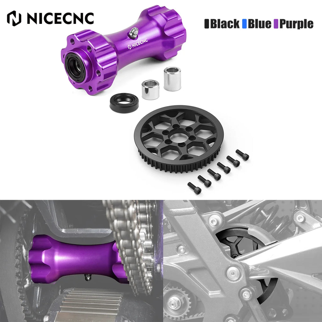 2025 For Surron Light Bee X Surron Electric Bike Secondary Belt Drive Pulley Middle Drive Axis Shaft Kit For Sur-Ron Light Bee S