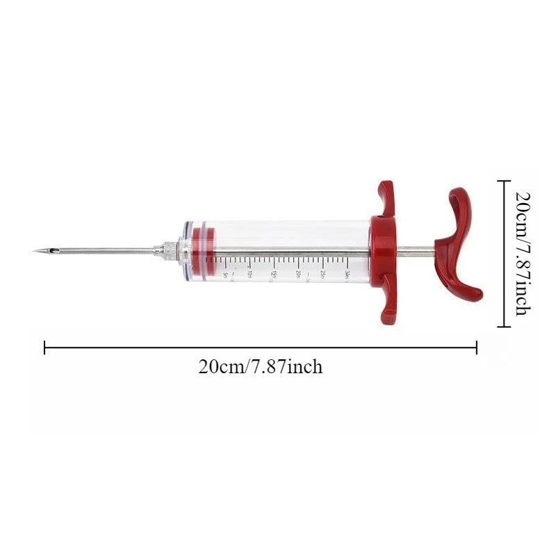 1PC Kitchen Seasoning Injector  Turkey Needle Marinade Injector  Kitchen Accessories  Grill Needle Party Supplies  BBQ Tools