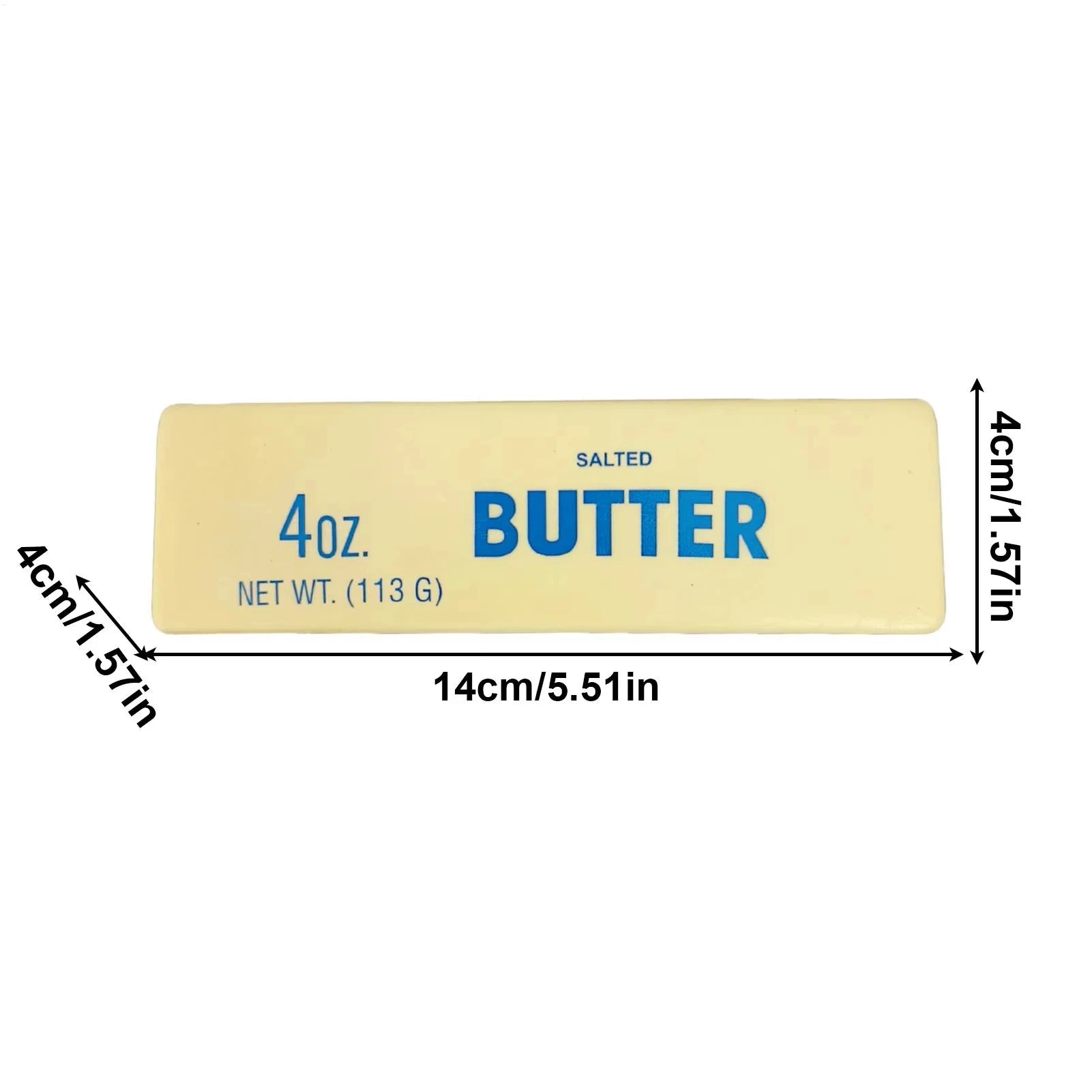 24CM Extra Large Hot Butter Stick Squishy Fidget Toys Elastic Cheese Stick Funny Squeeze Prank Toy Stress Anxiety Relief Game