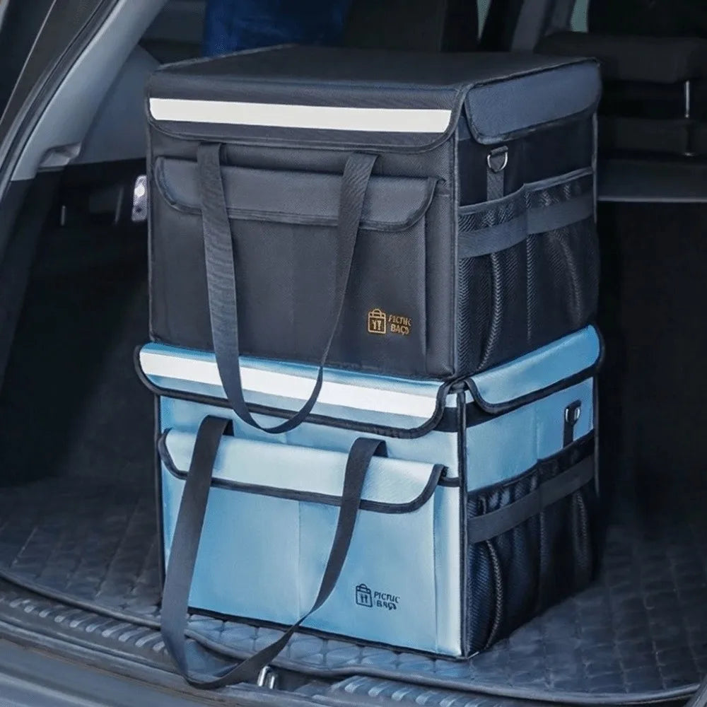 Portable Large Capacity Thermal Insulation Bag Thicken Fruit Container Cooler Storage Bag Lunch Bag Picnic