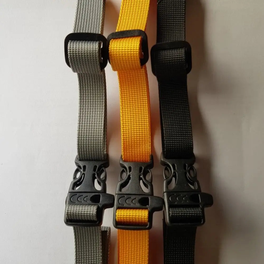 1PC Backpack Chest Bag Strap With Whistle Harness Adjustable Shoulder Strap For Bag Outdoor Camping Bags Straps Accessories