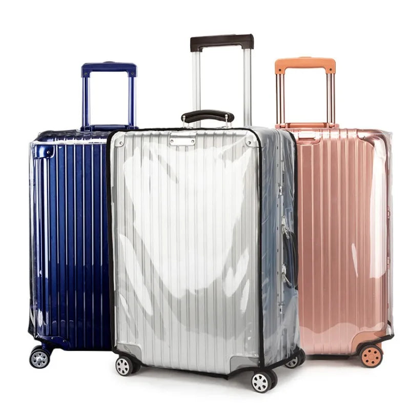 Luggage Protective Cover Luggage Cover Travel Trolley Case Transparent Dust Cover Luggage Protective Cover